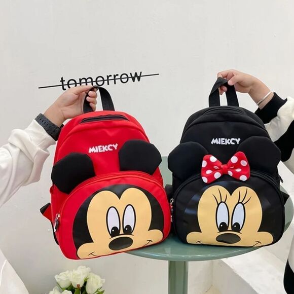 DISNEY ANIME CARTOON BACKPACK FOR BOYS &GIRLS MINNIE MICKEEY MOUSE CHILDREN BAG - Picture 5 of 16